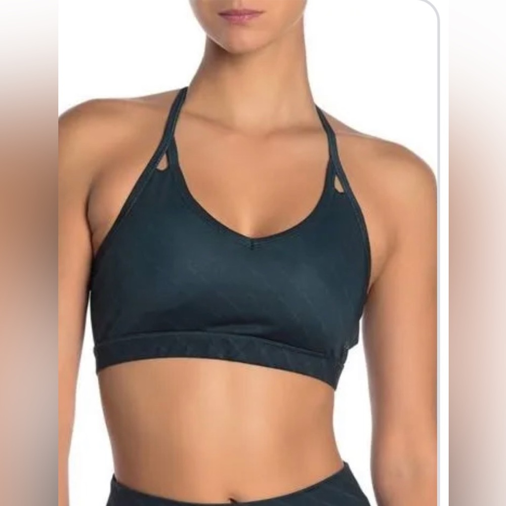 NWT AR33 Zion hunter green high impact sports bra M